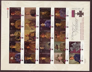 NEW ZEALAND 2011 VICTORIA CROSS SHEETLET OF 22 IMPERFORATE UN.MINT, MNH - Picture 1 of 1