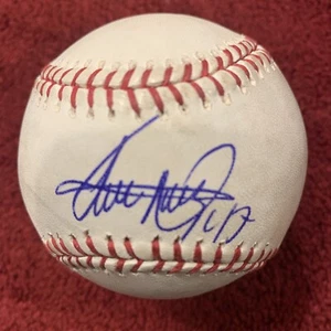 Ivan Nova SIGNED Game Used OML Baseball - MLB Autograph Yankees Pirates Tigers - Picture 1 of 6