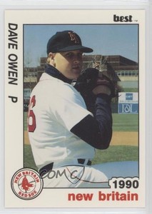 1990 Best New Britain Red Sox David Owen #18