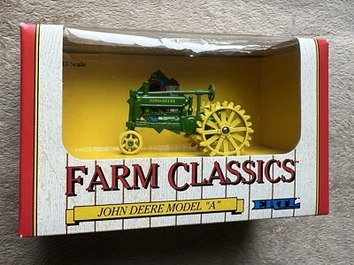 1991 Ertl Diecast 1/43 Farm Classics John Deere Model A Tractor NIB #5598 - Image 1 of 4
