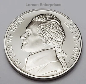 S Jefferson Nickel 1995 ✼PRUEBA✼ - Imagen 1 de 2