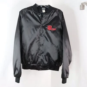 Vintage 90er America's Finest Jackets Herren L Dodge T300 rot Truck Bomber Mantel - Bild 1 von 10