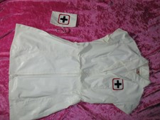 HONOUR PU NURSE FANCY DRESS OUTFIT size 10