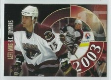 K.C. Timmons 2002-03 Hershey Bears (AHL) 