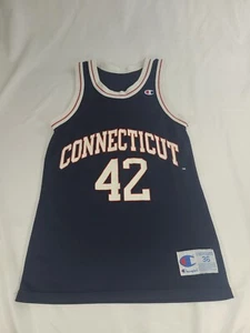 UConn Huskies Vintage 90s Donyell Marshall Champion Basketball Jersey 36 Small - Bild 1 von 17