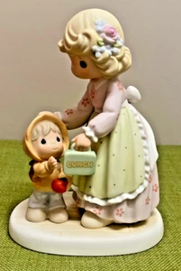 Precious Moments "Cherishing Each Special Moment" 2001 3rd  Mother's  Day Series - Picture 1 of 7
