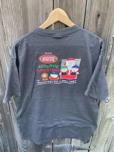 VTG KROQ - Almost Acoustic Christmas Comedy Central South Park 1997 T-shirt XL - Picture 1 of 7