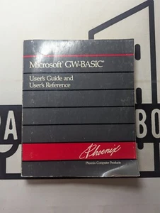 Microsoft GW-BASIC User's Guide and User's Reference 1988 Paperback Vintage! - Picture 1 of 5