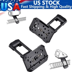 Tactical 45-Degree Picatinny Offset Optic Mount Base For T1 T2 RMR Red Dot Sight - Picture 1 of 13