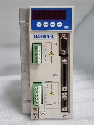 HARMONIC DRIVE SYSTEMS HA-655-4-200 SERVO DRIVER ADJ. FHA-40C-100-E250 - Image 1 of 4