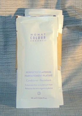 10-MONAT Colour Enhance Perfectly Platinum Conditioner Sample Size .34 Oz - Изображение 1 из 2