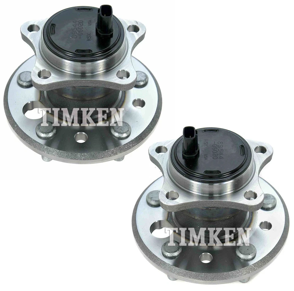 Kit de conjunto de cojinete y buje de rueda trasera izquierda y derecha Timken para ES350 Camry Solara tracción delantera Foto 1 de 1