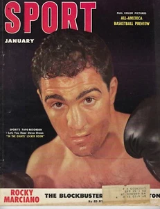 1953 JAN Sport Magazine boxing Rocky Marciano, Joe Black Brooklyn Dodgers GOOD - Picture 1 of 1