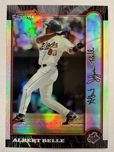 1999 Bowman Chrome Albert Belle Refractor #233 Orioles