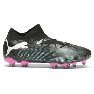 PUMA Womens Future 7 Match Firm Ground Soccer Cleats Black, Blue, Pink Size 5.5 - Picture 1 of 6