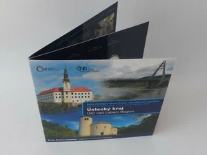 TSCHECHIEN 2021 KMS MÜNZEN SATZ COIN SET ST BU - REGION USTI NAD LABEM - - Bild 1 von 9