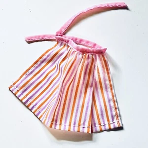 Bambola torta corta fragola abbigliamento bacche righe spiaggia vestiti vintage - Foto 1 di 4