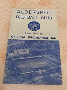 1964 Aldershot V Doncaster Rovers Soccer/football Programme - Picture 1 of 4
