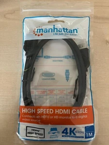 15 x BRAND NEW - HDMI Cable 4K  - 1m length - Picture 1 of 2