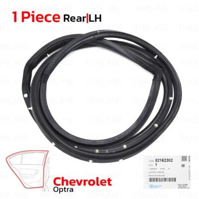 Rear Left Door Rubber Seal Weatherstrip For Chevrolet Optra Sedan 2008 - 2013 Foto 1 de 4
