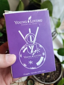 Young Living Essential Oil Glass Diffuser Christmas Ornament New In Box - Picture 1 of 2