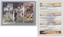 2005 Topps Total Silver Larry Allen Tyson Walter Flozell Adams #27 Rookie RC HOF