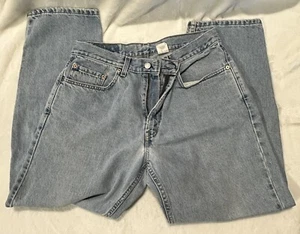 VINTAGE Levis Herren Jeans 550 34x30 Denim Hose Relaxed Fit Light Wash Faded 90s - Bild 1 von 6