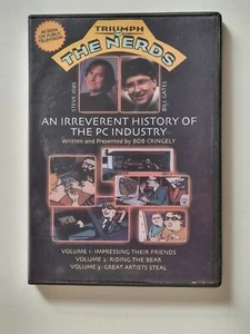 Triumph of the Nerds RARE OOP DVD Story of Bill Gates & Steve Jobs PC History - Picture 1 of 2