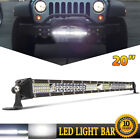 20 Inch Led Light Bar Offroad Roof Truck 4wd 4x4 Atv Driving Fog Lights 12v 24v