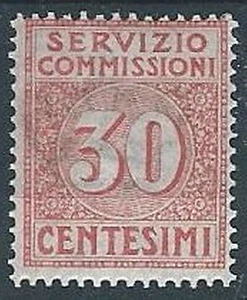 1913 KÖNIGREICH KOMMISSIONSDIENST 30 CENT MH * - ED280 - Bild 1 von 1