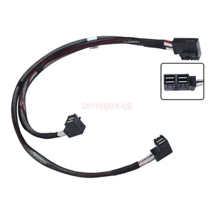 DELL EMC 8 HDD BACKPLANE H740 H730 PCI RAID CABLE POWEREDGE SERVER R440 V8KW4 - Afbeelding 1 van 18