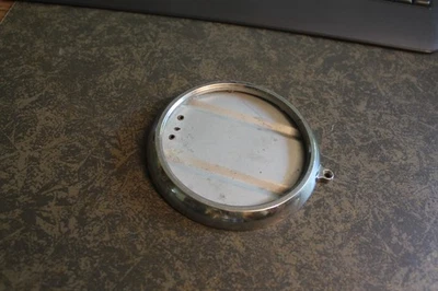 Nash Metropolitan Grille emblema cromo envolvente y montaje, muy bonito Foto 1 de 3