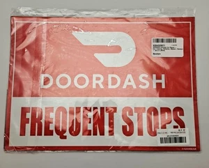 3 Pack Doordash Magnetic Sign for Auto Car Delivery Red & White Frequent Stops - Picture 1 of 2