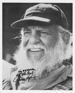 DENVER PYLE HAND SIGNED AUTOGRAPHED 8X10 B&W PHOTO "A GREAT ACTOR" - Picture 1 of 1
