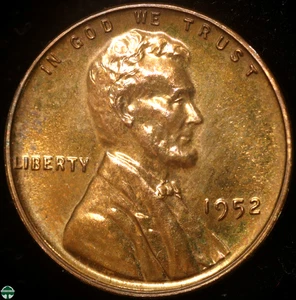 1952 Lincoln Wheat Cent - Choice Proof Details Red Brown - Picture 1 of 2