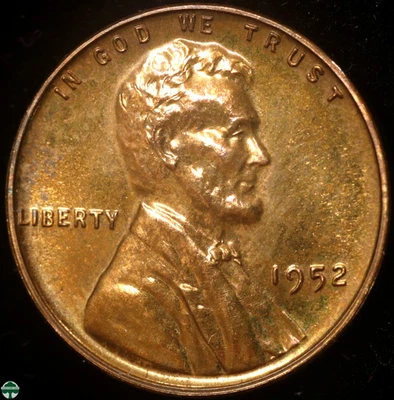 1952 Lincoln Wheat Cent - Choice Proof Details Red Brown - Image 1 of 2