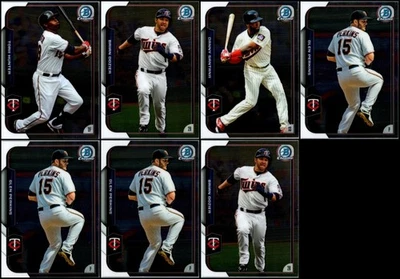 2015 Bowman Chrome Minnesota Twins (7) Card Lot - LAST CHANCE – DON’T MISS OUT! - Image 1 of 2