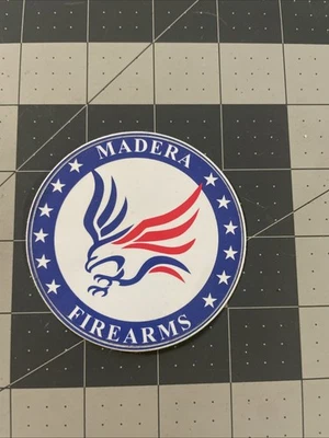 Madera Firearms Sticker Fresno 559 Central/San Joaquin Valley Pride 3X3 - Image 1 of 3