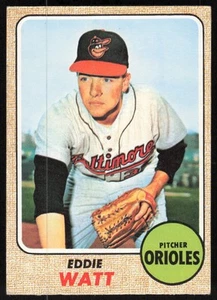 1968 Topps #186 Eddie Watt - $1 SHIPPING (JB4) - Picture 1 of 2