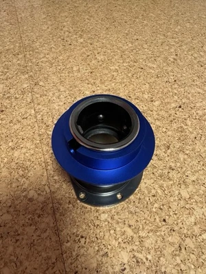 Original Fanatec QR1 Wheelside Club Sport Quick Release Adapter Metall Blau - Bild 1 von 2