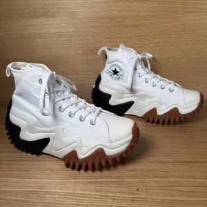 Zapatillas deportivas Converse para mujer talla 5 Reino Unido Run Star Motion HI plataforma blancas - Imagen 1 de 16