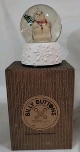 Department 56 Billy Buttons musikalische Wasserkugel Schneemann spielt Winter Wonderland - Bild 1 von 10