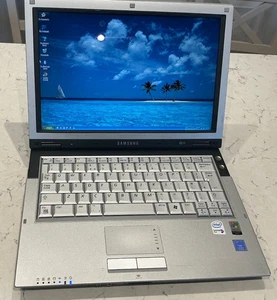 Samsung Q35 12.1” Laptop Intel 2.0 GHz 120GB HDD Windows XP Pro SP3 MS Office - Picture 1 of 15