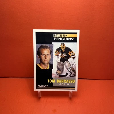 1991-92 Pinnacle Tom Barrasso #44 HOF EX🦄 - Image 1 of 2