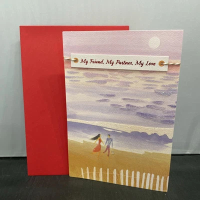 Hallmark Happy Valentine’s Day Love Greeting Card Romantic - Image 1 of 4