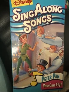 Disney Sing Along Songs - Peter Pan : You Can Fly (VHS, 1993) - Photo 1 sur 2