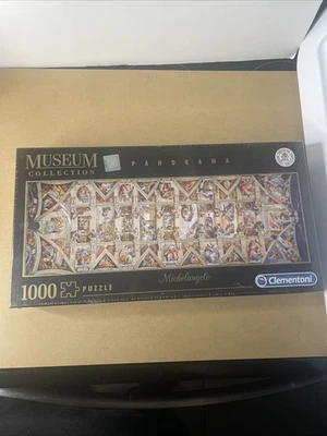 New Michelangelo Panorama 1000 Piece Puzzle Museum Collection Clementoni - Image 1 of 4