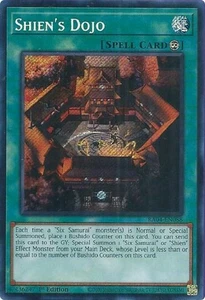 Yugioh 1x Shien's Dojo - RA04-EN088 - Secreto Raro - 1ª Edición - Imagen 1 de 1