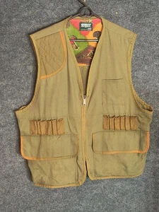 Vintage Saftbak Duck Bird Hunting Vest Shell Holders Pocket USA Saf-T-Bak - Picture 1 of 15