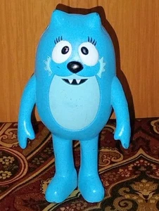 2008 Spin Master Yo Gabba Gabba! Toodee Figure Blue Girl Heavy 3.5" Toy Rare (B - Picture 1 of 6